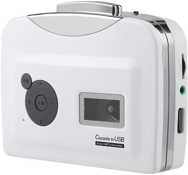 Cassettes Tapes to USB Flash Drive Cassette to MP3 Converter Plug and Play