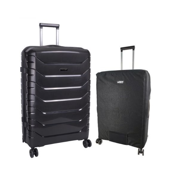 Cabana Medium 4 Wheel Trolley Case + FREE Voss Luggage Cover