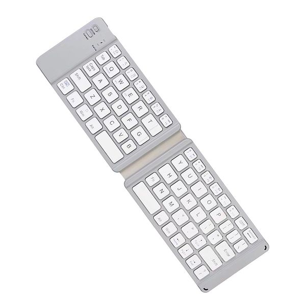 Foldable Bluetooth Keyboard, Slim Mini BT Folding Keyboard