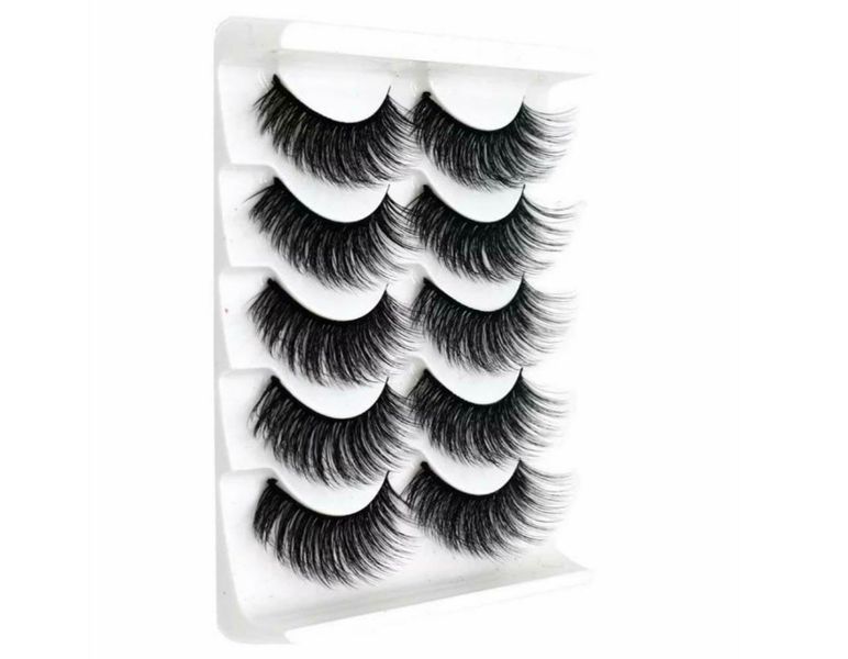 Pack of 5 pairs 3D Mink False Eyelash