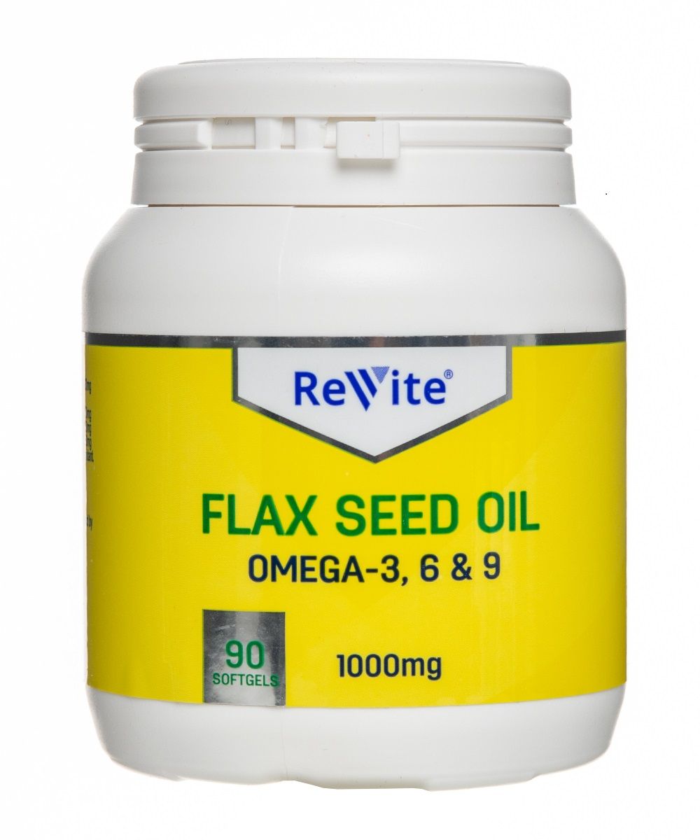 Revite Flax Seed Oil 1000Mg Softgel Capsules 90's Shop Today. Get