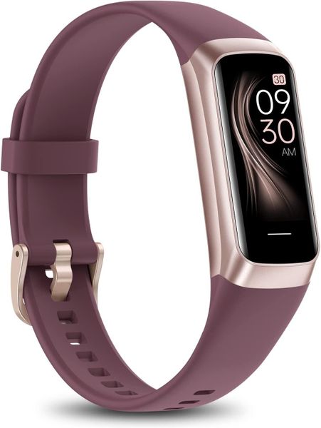 1.1" AMOLED Touch Color Screen Fitness Tracker for Women Man