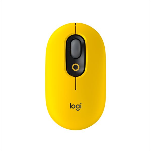 Logitech POP Mouse, Wireless Mouse with Customisable Emojis
