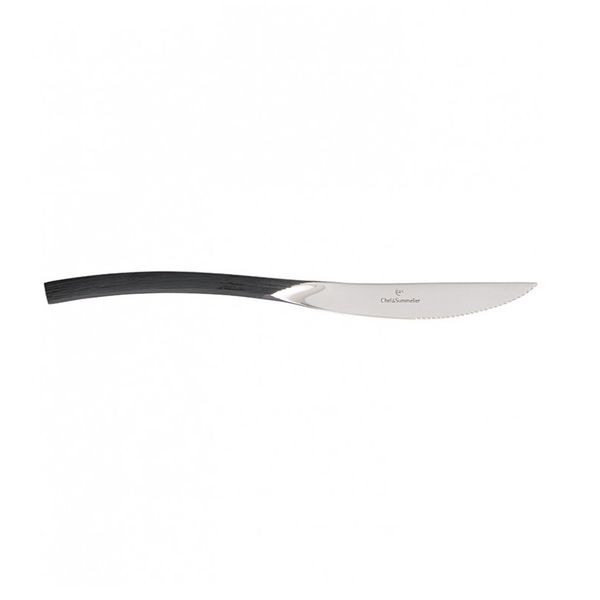 C&amp;S Black Oak Steak Knife 18/10 - 6 Pack