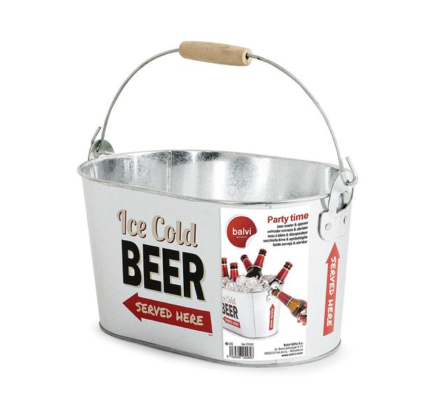 Beer Cooler- Party Time - Metal