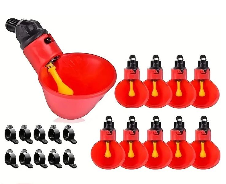 Poultry Drinking cups - 10 Pack