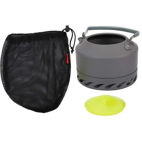 Aluminum Camping Pot with Heat Exchanger