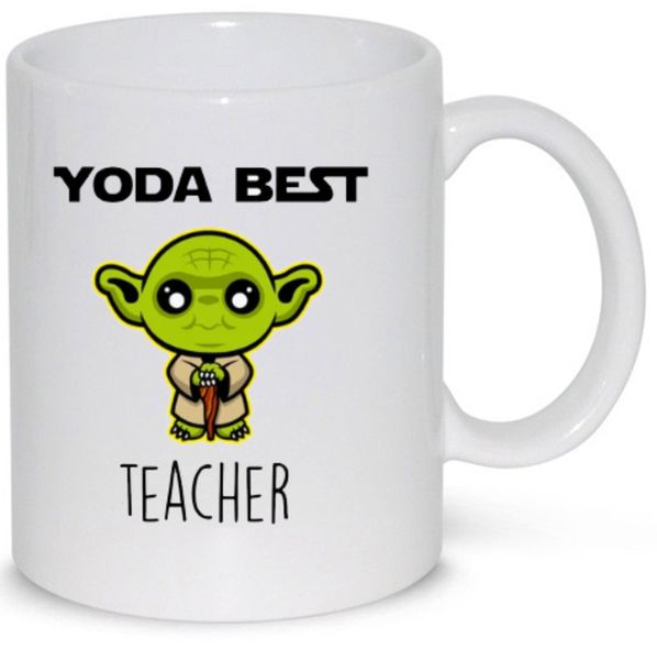 Yoda Best Teacher Star Wars Coffee Mug (11 Oz Normal Size)