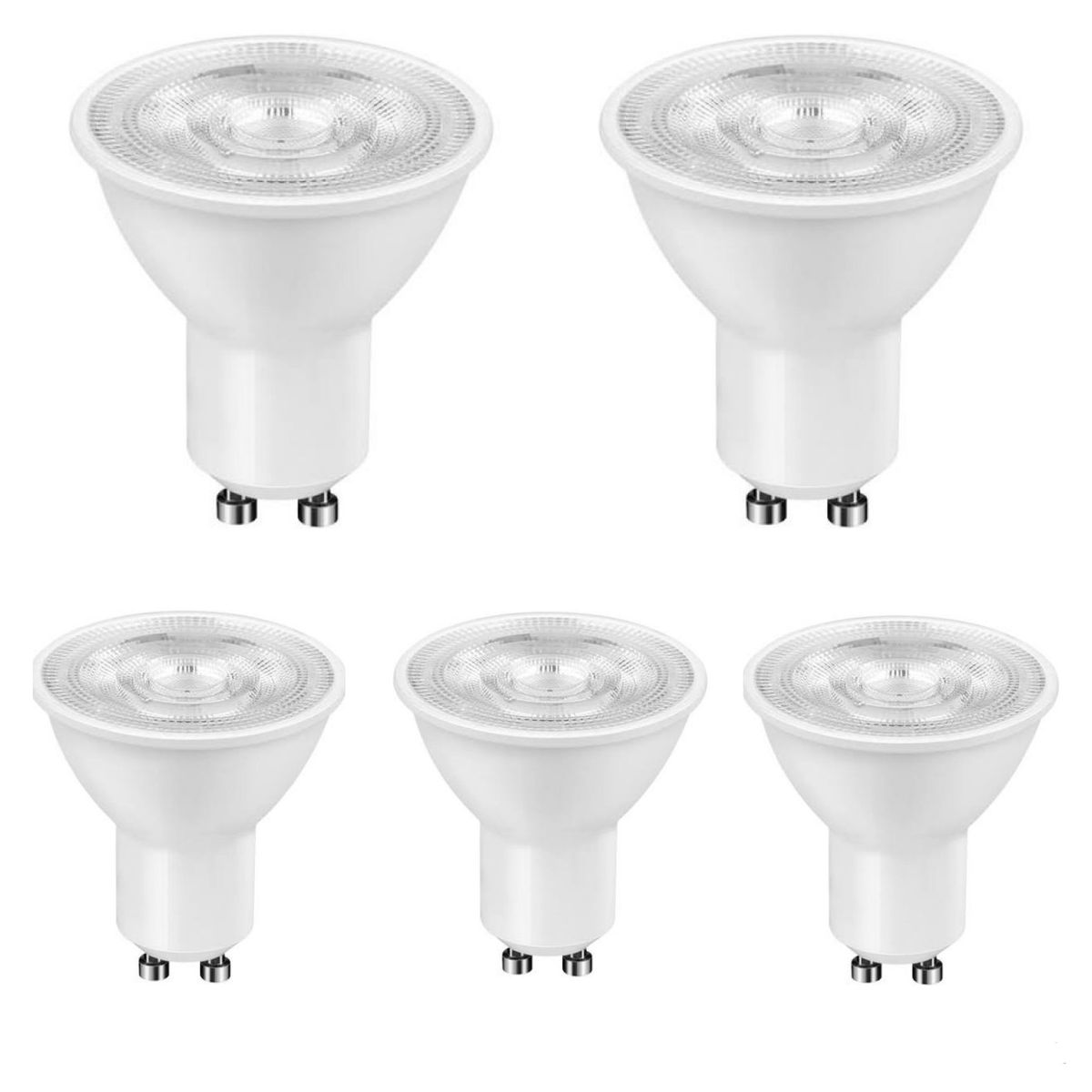 5 Pack - LED 7w Down lights GU10 Cool White | Shop Today. Get it ...