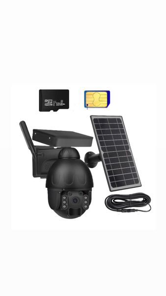 4G/3G Steel Solar PTZ Camera (With SIM and Memory)