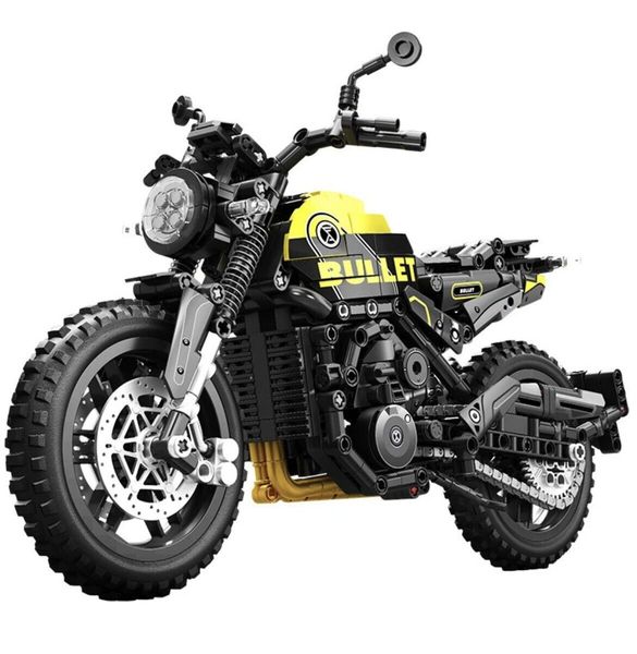 Sembo Technique 773 Piece 1/7 Scale Block Building Motorcycle for Adults +Kids