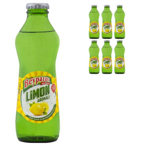 Beypazari Authentic Lemon Flavoured Spring Mineral Water 200ml x 6