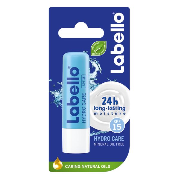 Labello Hydro Care 24h Moisture Caring Lip Balm, SPF15, 4.8g