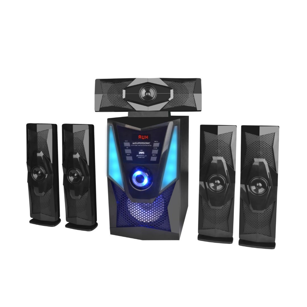 Supersonic 5.1CH Home Theatre Speaker System Bluetooth/AUX/USB/SD SPK-624