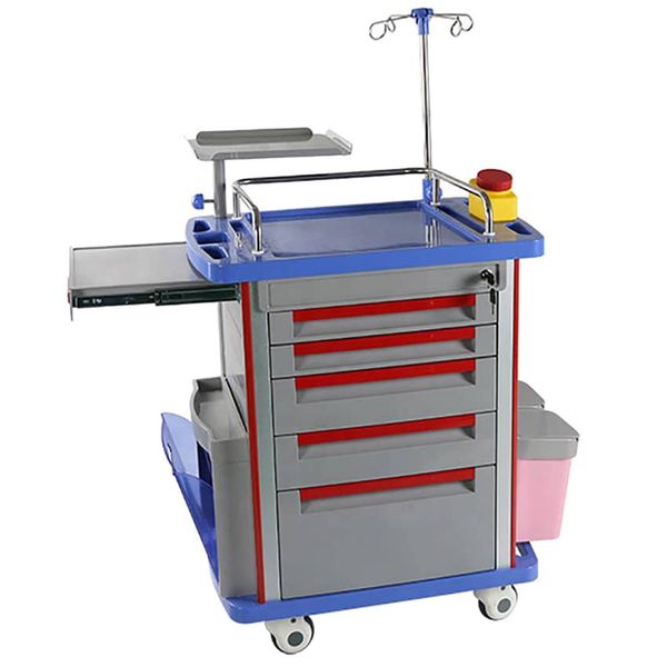Emergency Aluminium Medical Trolley