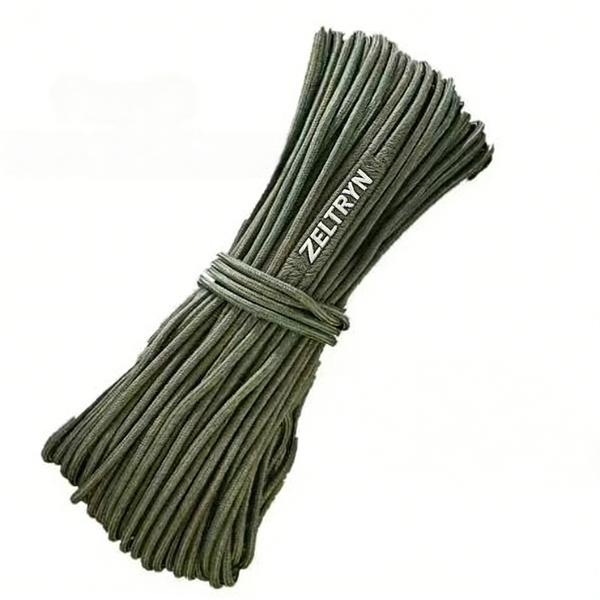 ZELTRYN 100-Meter Green Nylon Rope