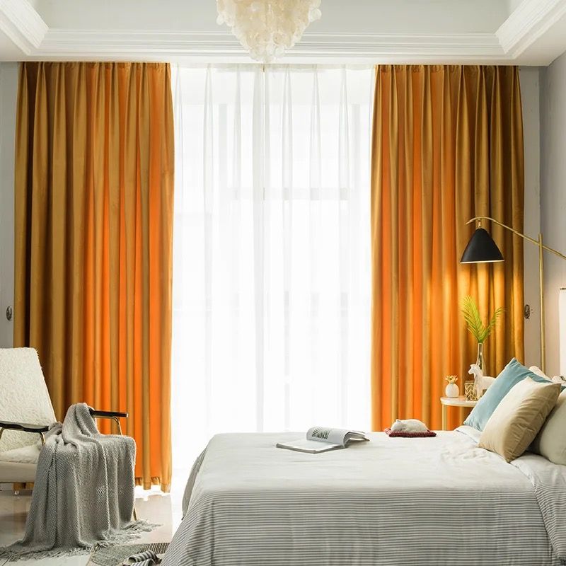 DOT Readymade Luxury Velvet Eyelet Curtain Mustard Shop Today. Get