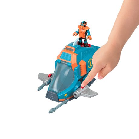 imaginext deep sea shark sub