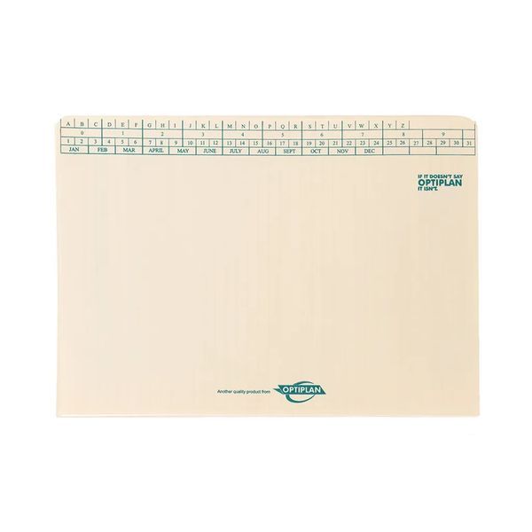OPTIPLAN 415 Lightweight File A4 (Pack of 100)
