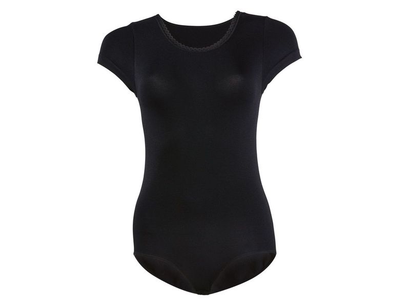 Women's Body Suit Lingerie Seamless Underwear - Black