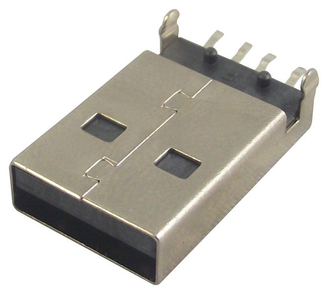 Lumberg (2410 07) USB Connector, USB Type A, USB 2.0
