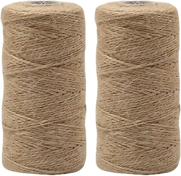 Natural Jute Rope Twine Handmade Crafts DIY Decoration