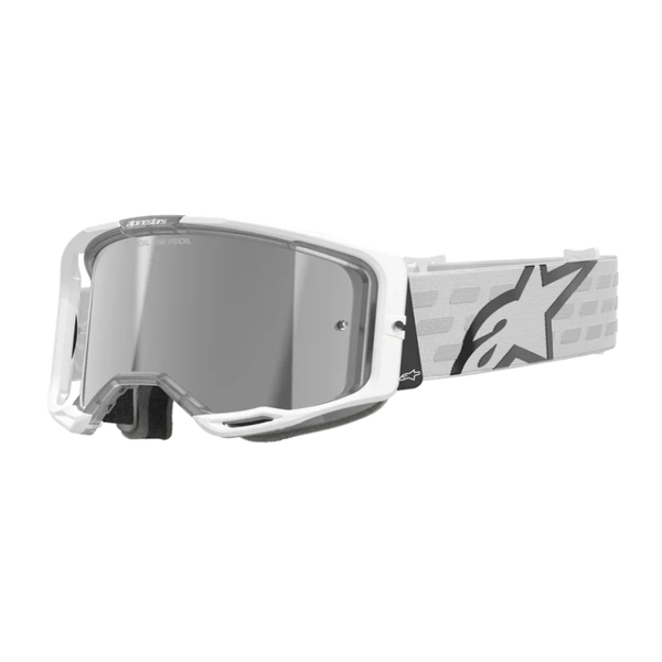Alpinestars Vision 8 Corp Goggles White Mirror S image
