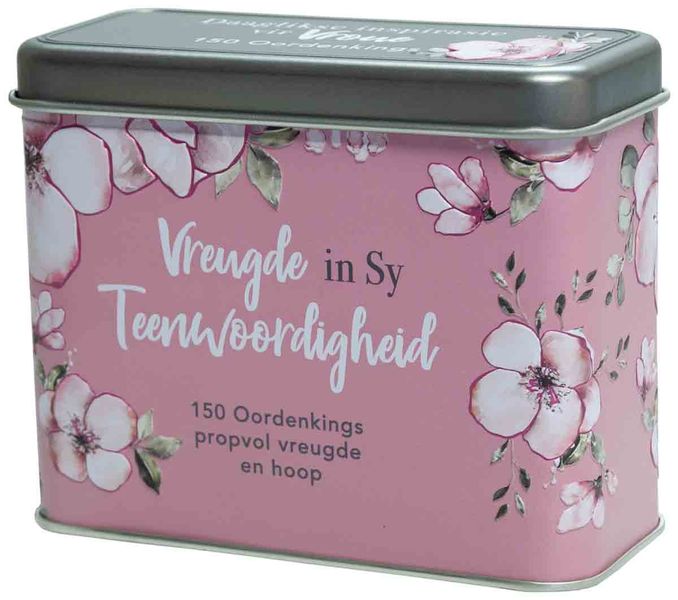 Vreugde In Sy Teenwoordigheid (Kaartjies met Oordenkings in 'n Blikkie)