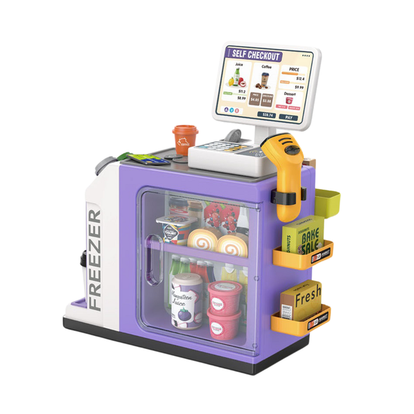 Pretend &amp; Play Grocery Store with Lights &amp; Sound Effects - 46 Pieces