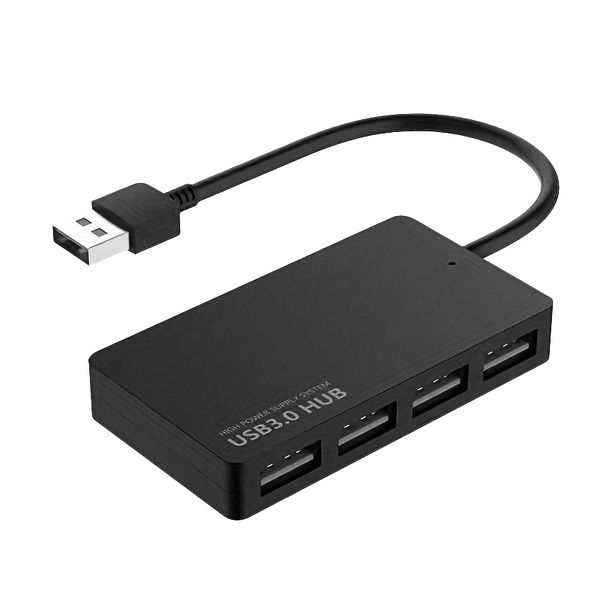 Ultra-Thin USB 3.0 Splitter Hub With 4 Ports For Fast Data Transfer