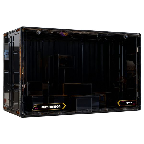 Figure Display Case Collectibles Display Box Acrylic Storage Organizers Box
