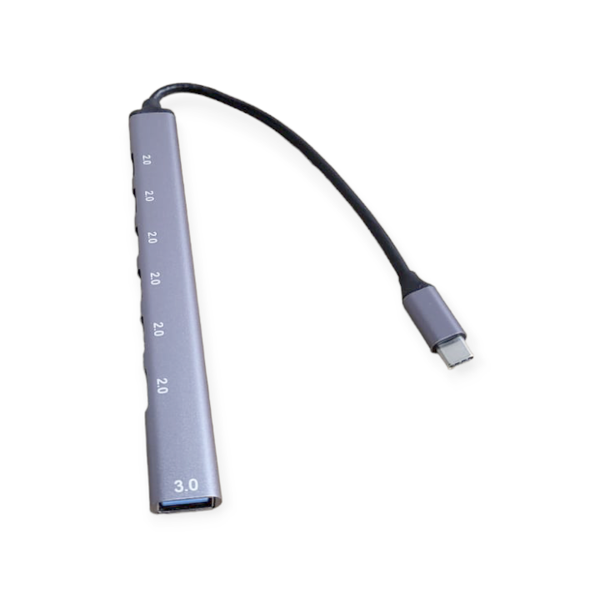 C-730 Type C Aluminum7 Ports USB 3.0 Hub