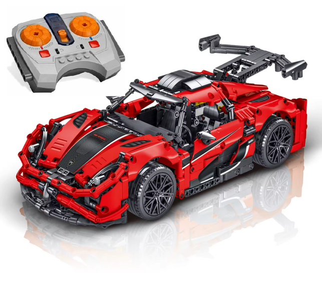 Koenigsegg (RC) Remote Control Technic Lego comp. Super Car - 1505 Pieces