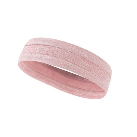 Sports Breathable Non-Slip Workout Headband Sweatband - Light Pink Image