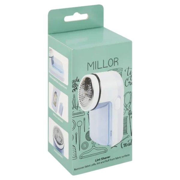 Millor Fluff Shaver - Portable Battery Fabric Lint Fuzz Remover for Clothes