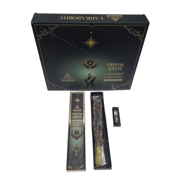 Aroma Labradorite Crystal Scents Incense Sticks