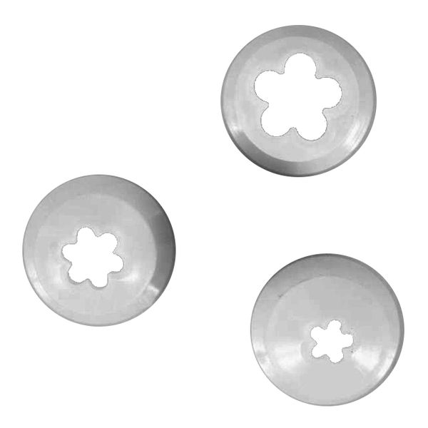 Cutter Blossom Set Small Cake Flower Cutting Icing Fondant Stencil Cut Out