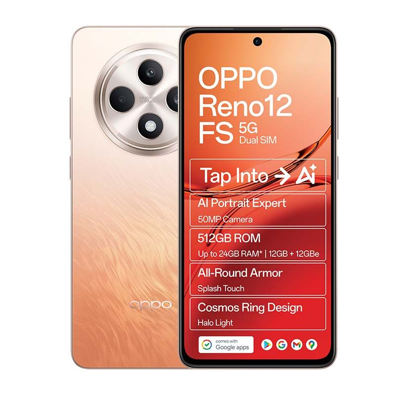 Oppo Reno12 FS 5G Dual Sim 512GB - Amber Orange