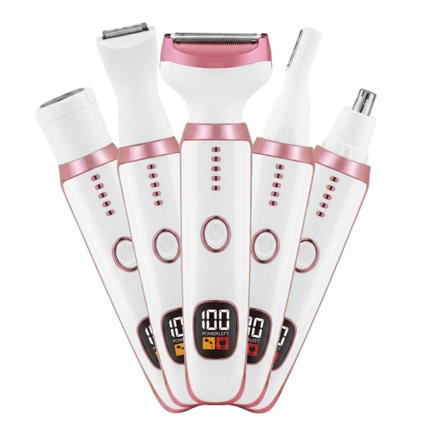 5-in-1 Cordless Women's Epilator and Grooming Kit