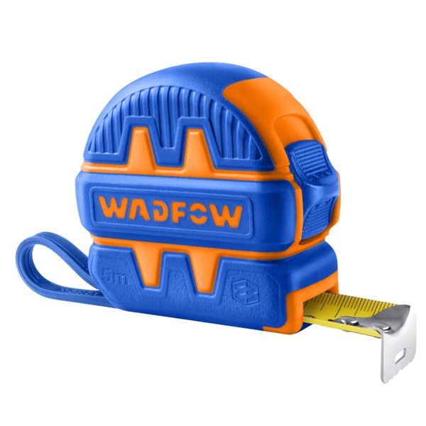 Wadfow - Steel Measuring Tape with Integrated Hanger - 5m × 25mm