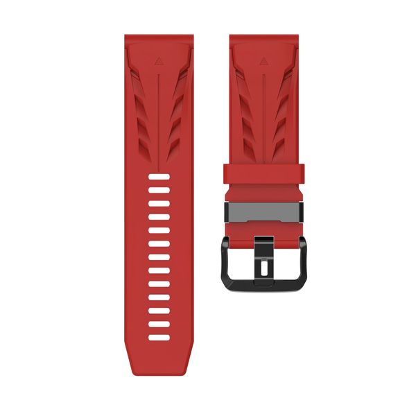 26mm QuickFit Colton James Turbo Rubber Strap Compatible with Garmin Watch