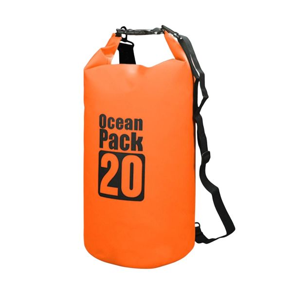 Ocean Pack Waterproof Dry Bag 20L - Orange