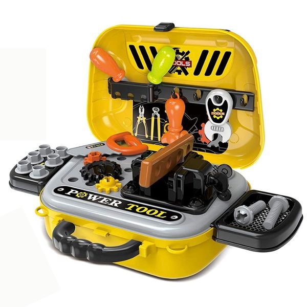 2-in-1 Deluxe Tool Set - Construction Playset - Toys for Boys