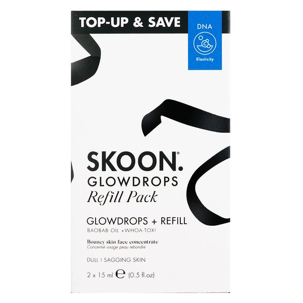 SKOON. GLOWDROPS Bouncy Face Concentrate 15ml + 15ml Refill VAP