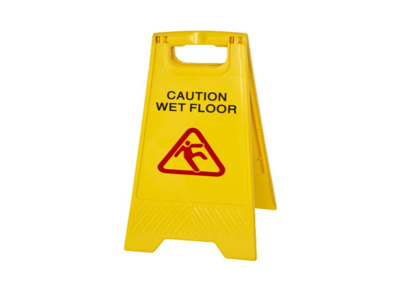 2pcs Wet Floor Sign