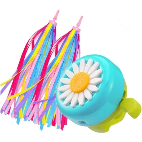 Children'S Scooter Paddle Colorful Tassel Bicycle Bell