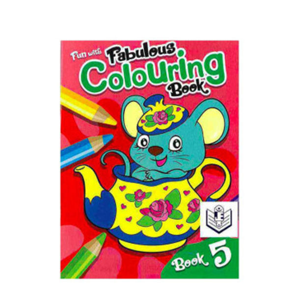 Fun With Fabulous Colouring Book 5 x 4
