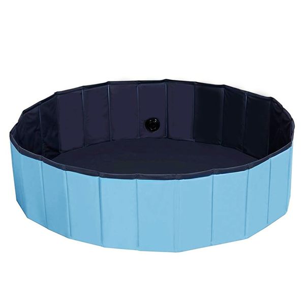 Foldable Paddling Pool (80cm) Small for Dogs and Kids
