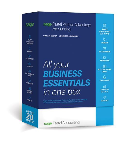 Sage Partner Advantage Accounting - 1 User, Multi Company