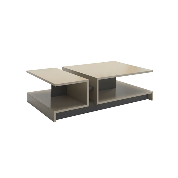 Decorum &amp; Co - Opaline Two-Tone Coffee Table